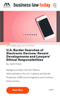 Mobile Screenshot of businesslawtoday.org